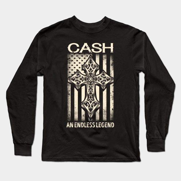 CASH Long Sleeve T-Shirt by ALEXANDRA PIVOVAROVA |